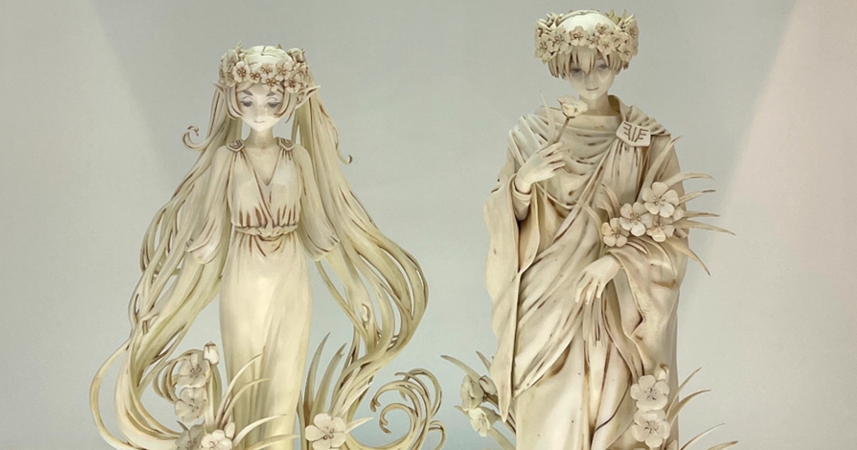 MAPPA × Design COCO『葬送的芙莉蓮 芙莉蓮＆欣梅爾– Art Nouveau Style –』1/7比例模型