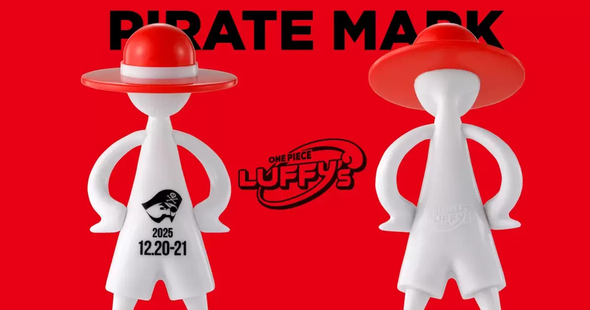 航海王盒玩『LUFFY's  PIRATE MARK』結合經典海盜LOGO Jump Festa 2026搶先販售！