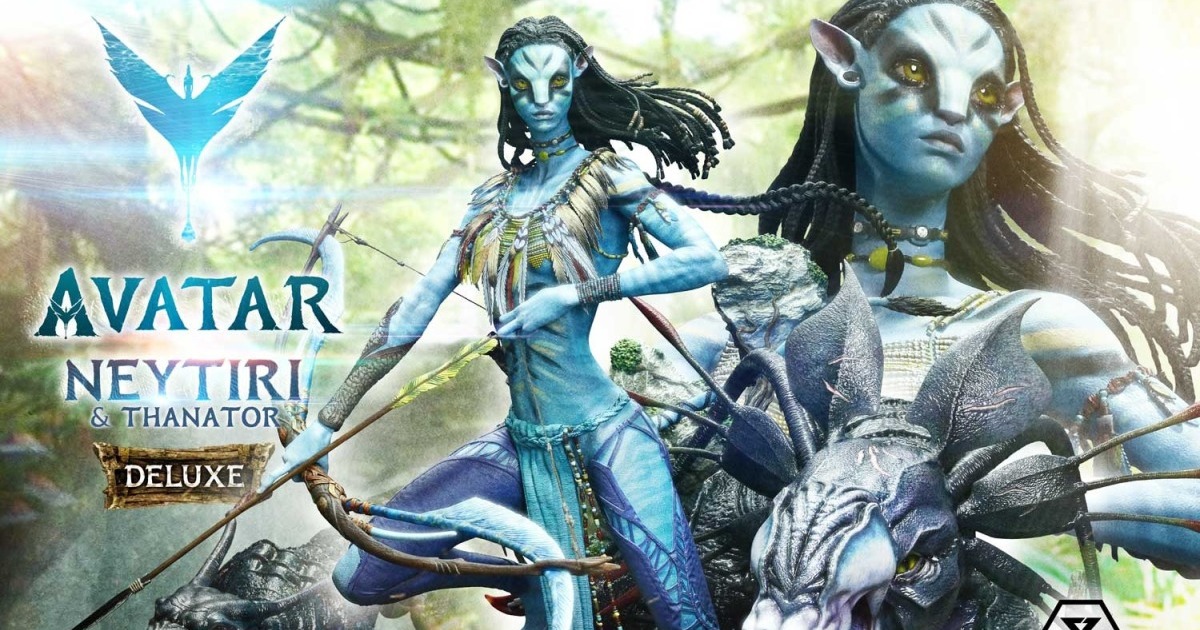 Prime 1 Studio「《阿凡達》奈蒂莉與桑納托獸（Neytiri & Thanator）」1/4 比例收藏雕像