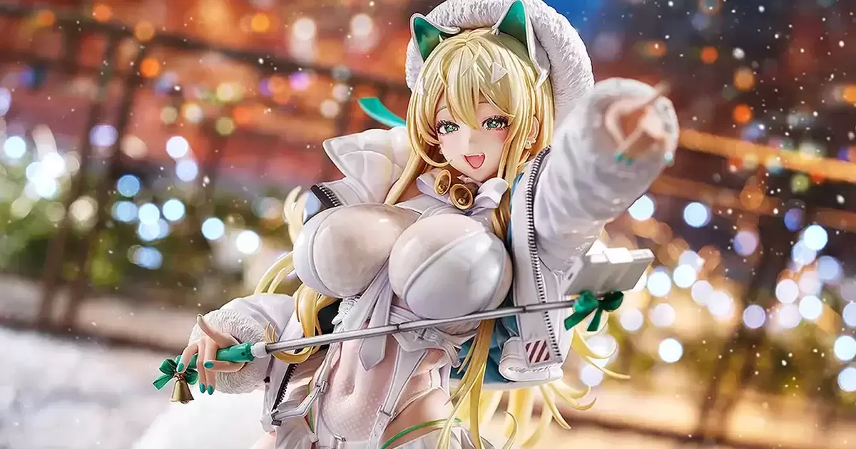 Max Factory Goddess of Victory: NIKKE "Ruppee: Winter Shopper" 1/6 Scale Figure Arrives in Charming Pure White Christmas Outfit!