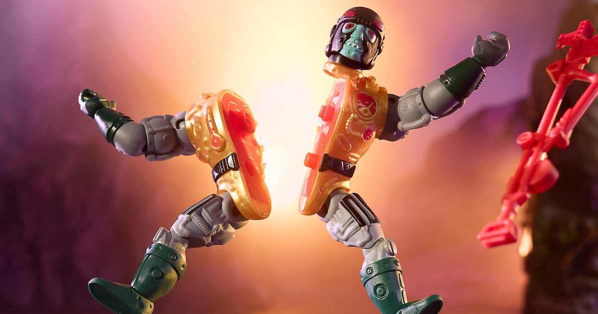 Mattel Creations "Masters of the Universe Blast-Attak" Action Figure, a Powerful Villain That Can Explode into Two Halves to Defeat Enemies!