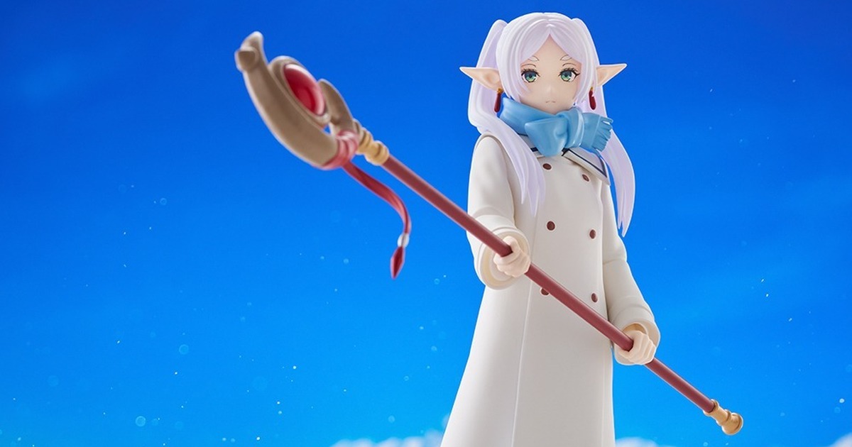 Kotobukiya OSHI WORKS "Frieren from *Frieren: Beyond Journey's End*" Non-Scale Pre-Painted Complete Figure, Elegantly Debuts in Her Northern Lands Attire!