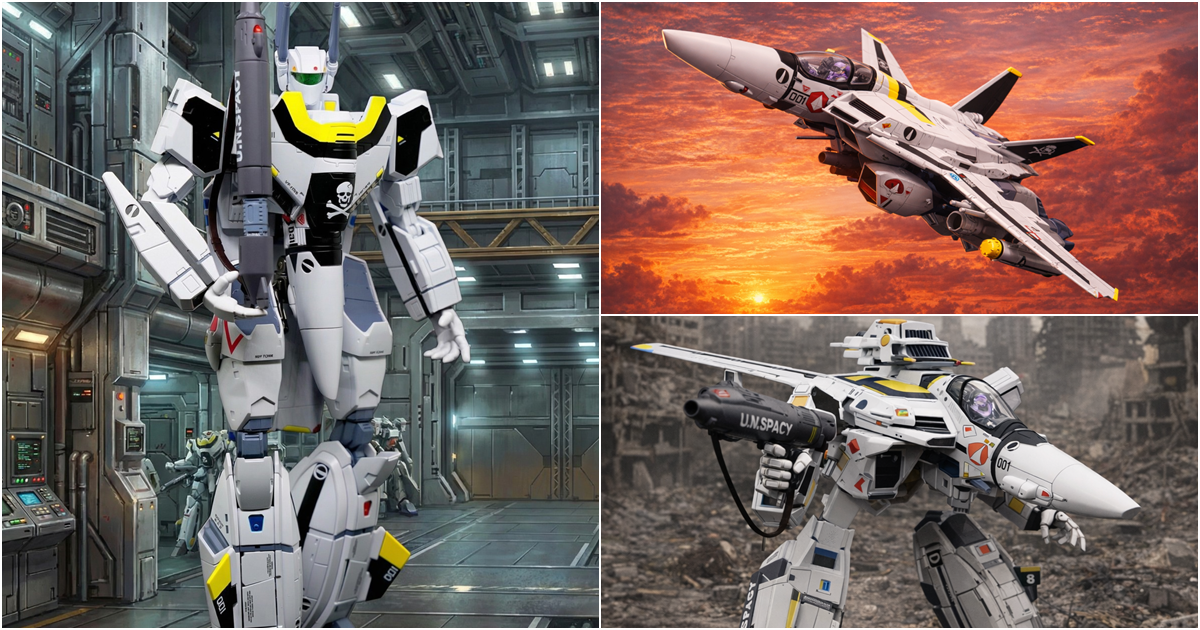Variable Force Super Dimension Fortress VF-1S Fully Articulated Transforming Model - An Ohbari-Style Valkyrie???