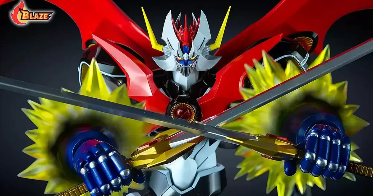 Ember Toys Unveils BLAZE "Mazinkaiser (Original Version)" Die-Cast Figure with Electric Turbo Smasher Punch and Flame Burst Gimmicks