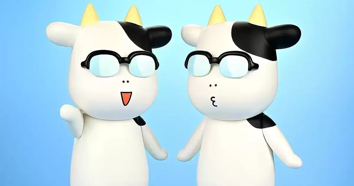 Loop' 'Hyakusho Kizoku Soft Vinyl Figure Hiromu Arakawa Type A (Smiling Face) / Type B (Whistling)' — Cow Mom is Now a Figure!