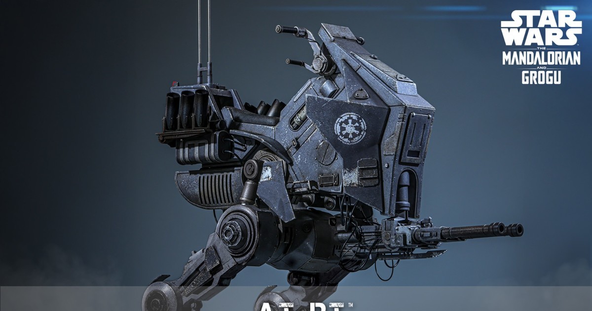 Hot Toys "The Mandalorian & Grogu" All Terrain Reconnaissance Transport AT-RT 1/6 Scale Collectible Vehicle Model