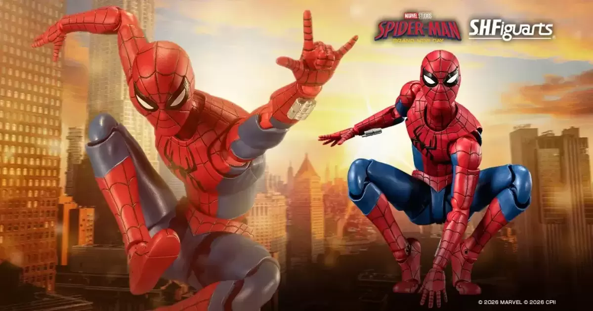 S.H.Figuarts Swings Into Action with "Spider-Man: Brand New Day" Spider-Man Figure, Showcasing New Movie Suit!