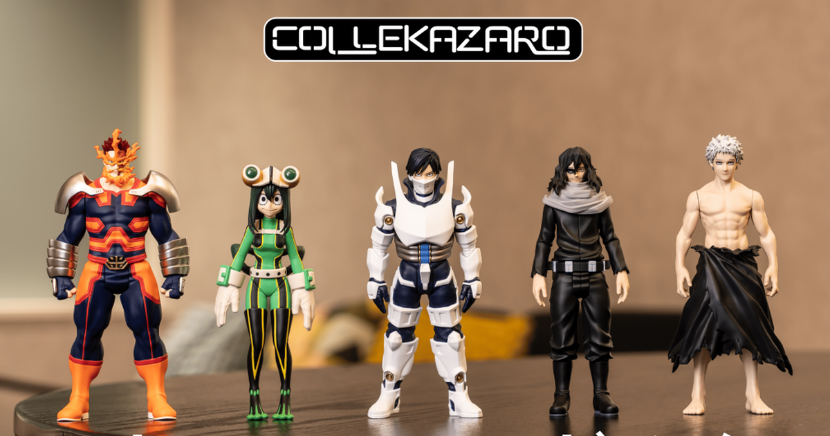 T-SPARK's COLLEKAZARO Line Expands with My Hero Academia 3.75-Inch Action Figure Wave 3, Featuring Tenya Iida and Endeavor!