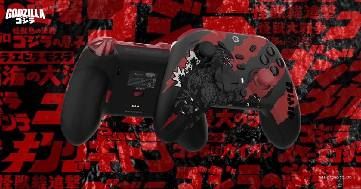 Godzilla Alert! Bteam Unleashes the Specter Godzilla Edition Wireless Controller, Forged with a "Monster-Class" Vibe