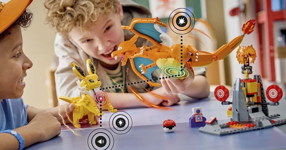 LEGO Pokémon SMART Play: Charizard vs. Jolteon Ultimate Battle Set Revealed