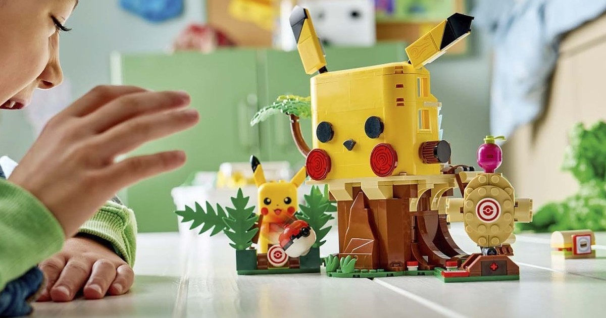 LEGO SMART Play Unveils "Training House with Pikachu" (72164) Set, Featuring an Interactive Pikachu Treehouse!