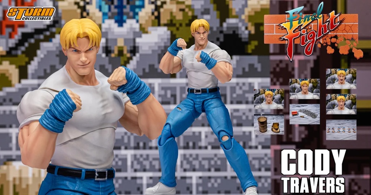 STORM COLLECTIBLES Unveils "Final Fight" Cody 1/12 Scale Action Figure!