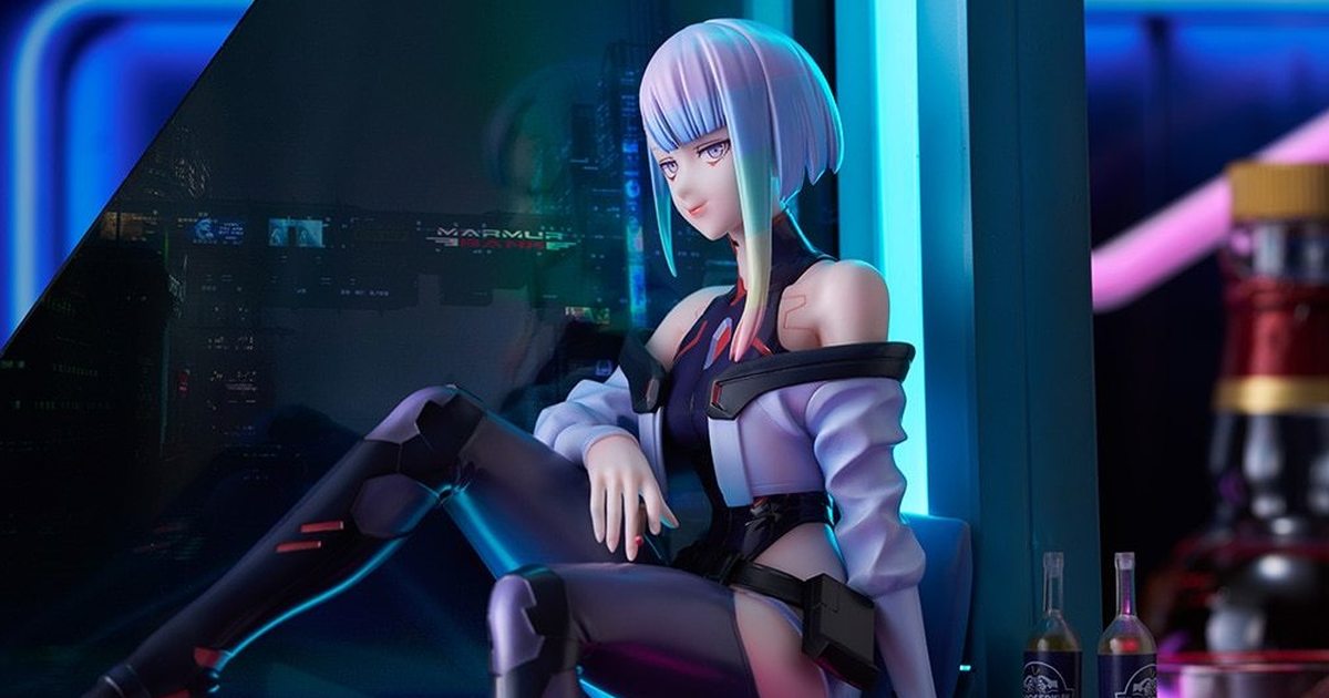 Kotobukiya "Cyberpunk: Edgerunners" Lucy 1/7 Scale Pre-Painted Figure Captures Night City's Neon Glow in a Stunning Diorama