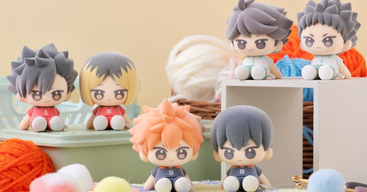 Megahouse Unveils Adorable Flocked "Haikyuu!!" Nuippo Blind Box Figures