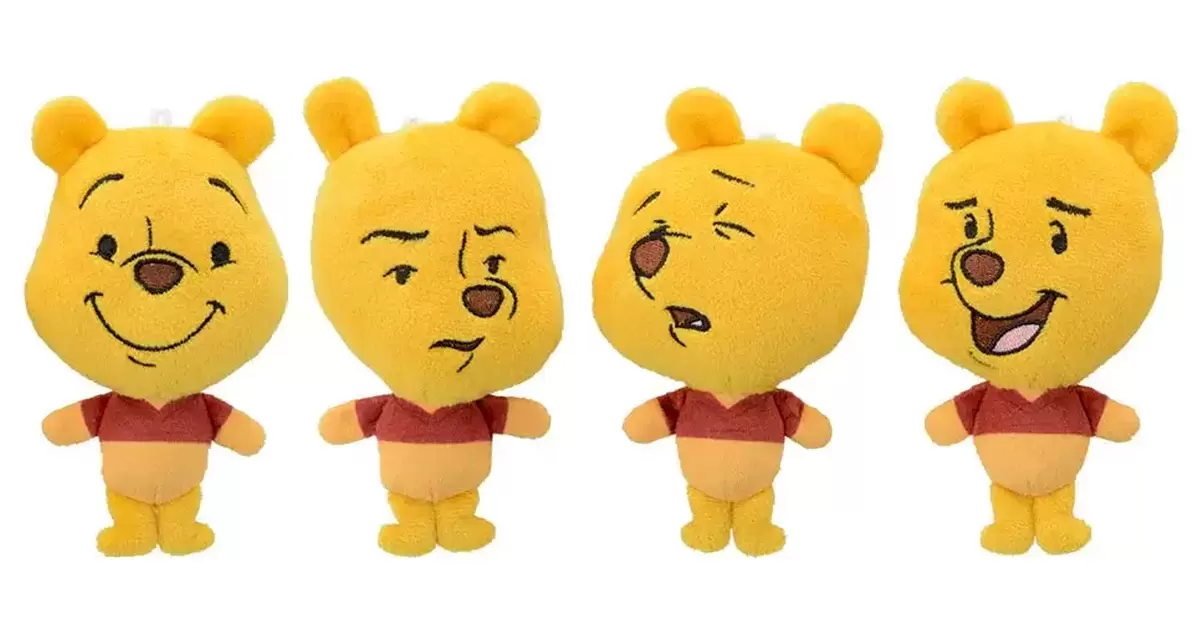 SEGA PRIZE Unveils Hilarious Winnie the Pooh Big Head Mascot Collection Featuring Meme-Worthy Expressions!