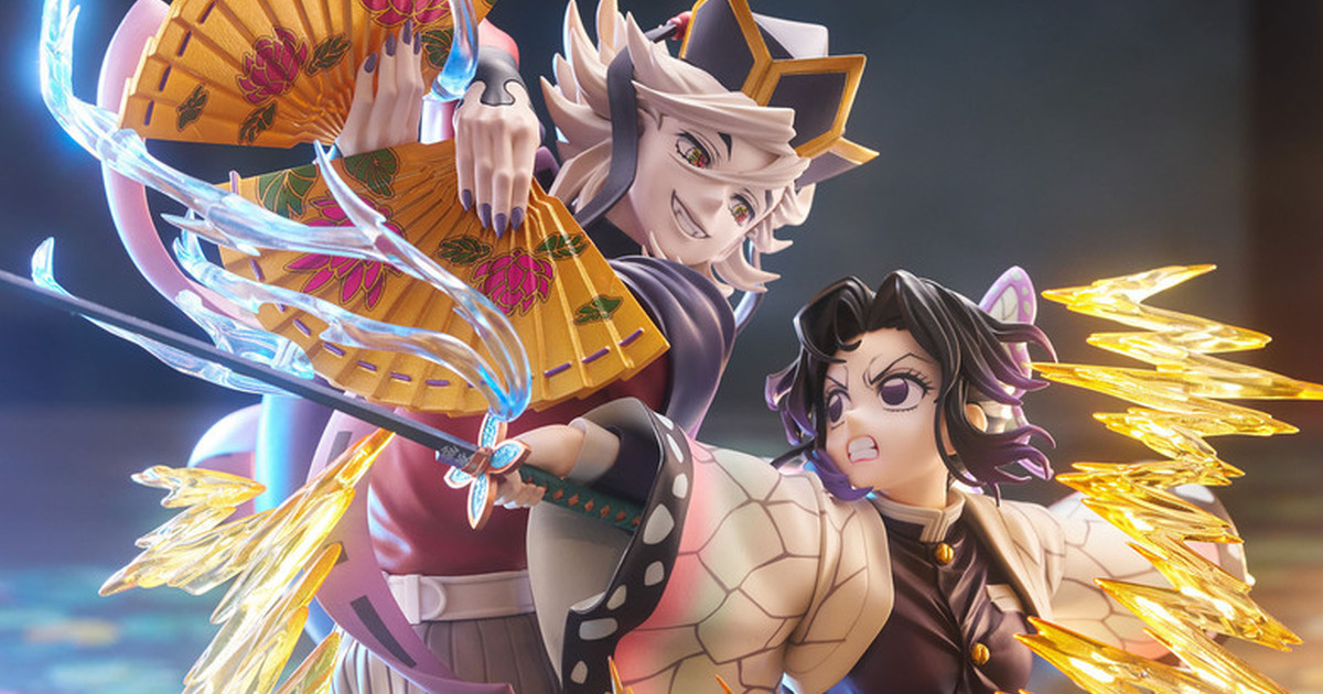 Claynel Unleashes "Demon Slayer: Kimetsu no Yaiba Kocho Shinobu & Doma" Non-Scale Figure, Recreating Infinity Castle Arc Battle!