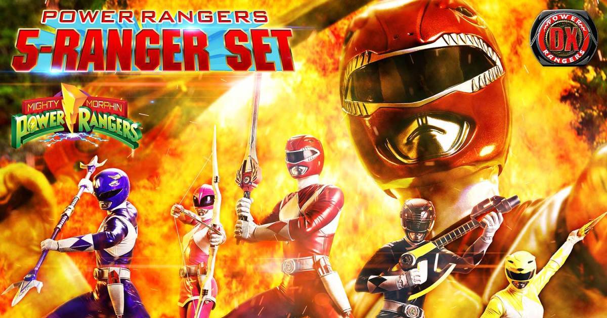 Prime 1 Studio Reveals "Mighty Morphin Power Rangers Original Five-Ranger Set" 1/4 Scale Statues, DX Bonus Version Available!
