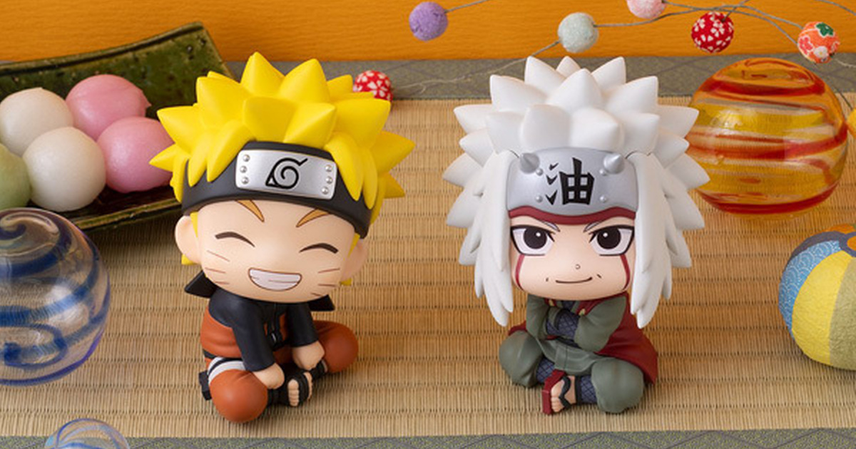 MegaHouse Announces Look Up Naruto Shippuden Jiraiya & Naruto Uzumaki (Beaming Smile Ver.) Figures