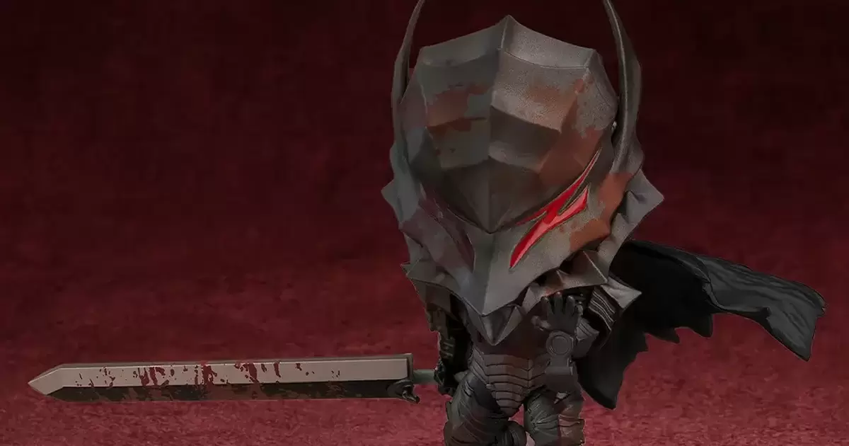 Berserk: Nendoroid Guts Berserker Armor Ver. BLOOD EDITION Unleashes Blood-Soaked Fury!