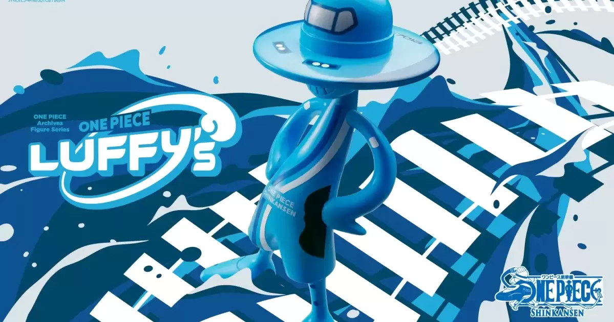 BANDAI SPIRITS Unveils LUFFY's ONE PIECE Shinkansen -Setouchi Blue- Figure!