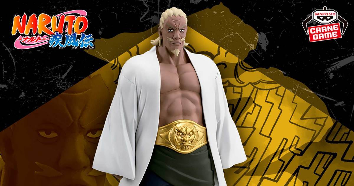 BANPRESTO Unleashes Fourth Raikage Ay for "Five Kage Assemble...!!" Naruto Shippuden Prize Figure Line!
