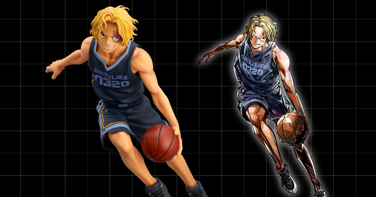 『ONE PIECE × NBA MASTER STARS PIECE サボ（メンフィス・グリズリーズ）』が参戦！先発メンバー10人がついに集結！