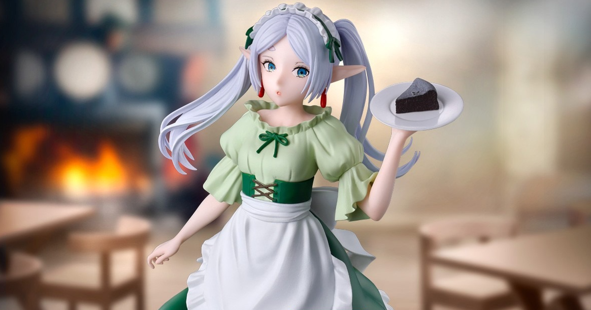 BANPRESTO Unveils "Frieren: Beyond Journey's End - Frieren at a Certain Cafe" Prize Figure, Serving Up Sweetness in February 2027!