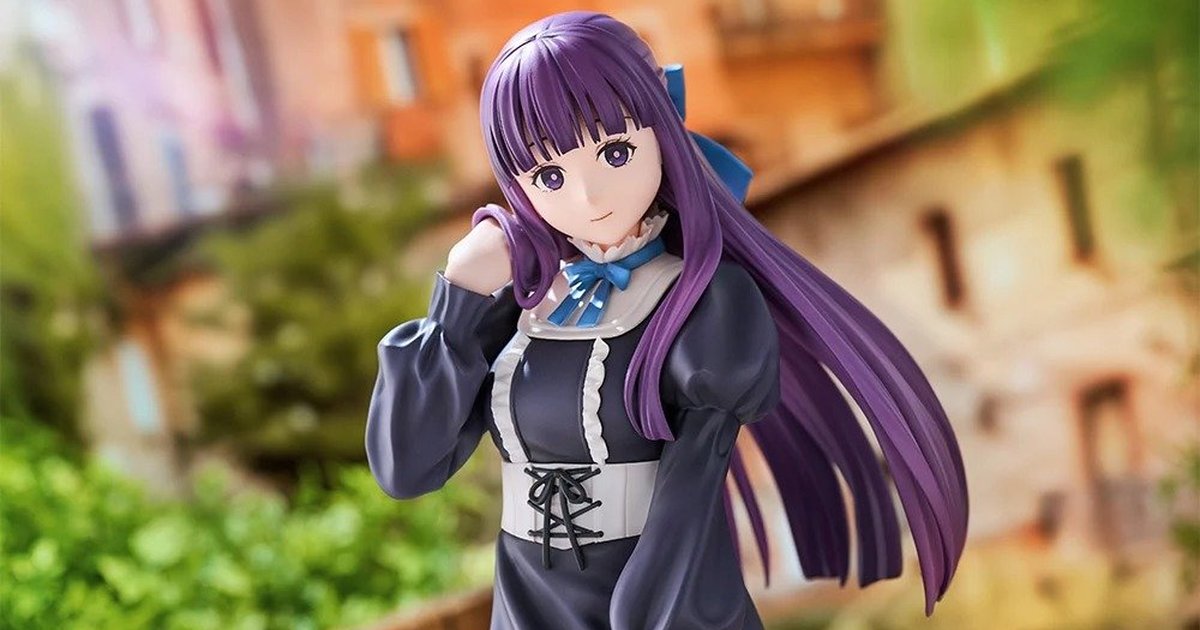 Furyu TENITOL TALL「《葬送的芙莉蓮》費倫 古典連身洋裝 Ver.」塗裝完成品，優雅長裙造型同步登場！