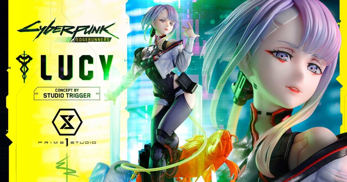Prime 1 Studio「《電馭叛客：邊緣行者》露西（Concept by Studio TRIGGER）」1/5 比例場景雕像