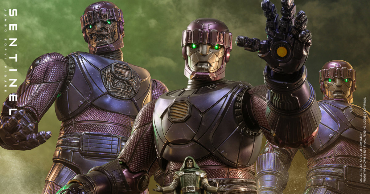 Hot Toys「《復仇者聯盟：末日崛起》哨兵機器人」巨型軟膠人偶，存在感滿點的 60 公分大尺寸魄力襲來！