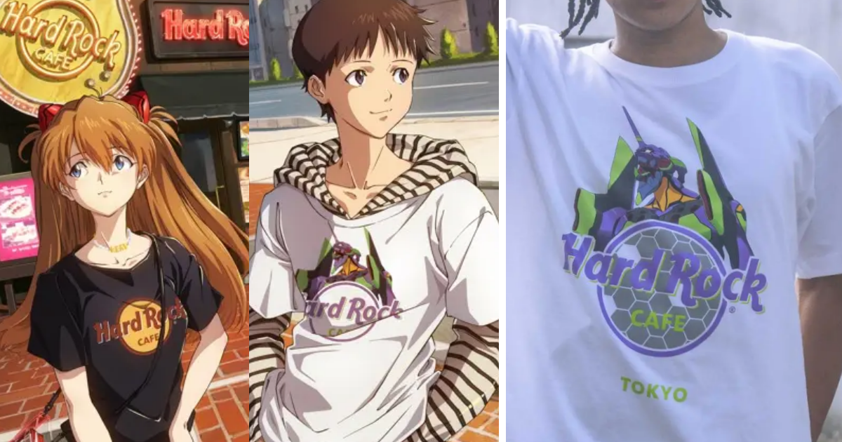 Hard Rock Cafe ✕《新世紀福音戰士》聯名服飾周邊  以初號機融合經典Logo呈現！