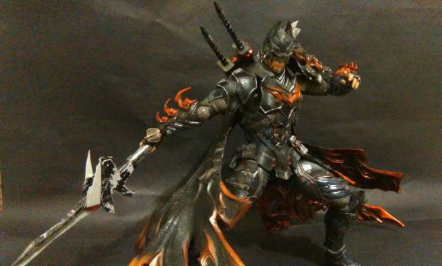 play arts改 武士道蝙蝠俠 把玩心得