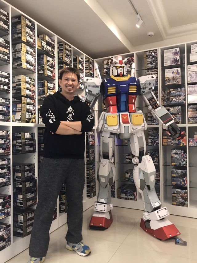 兩公尺機動戰士鋼彈RX-78-2 自製紙模型製作