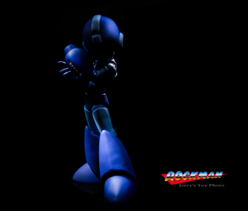 [玩具公仔攝影]童年回憶中的藍色機器人-千值練-元祖洛克人再現!!!!Megaman(Rockman) Sentinel