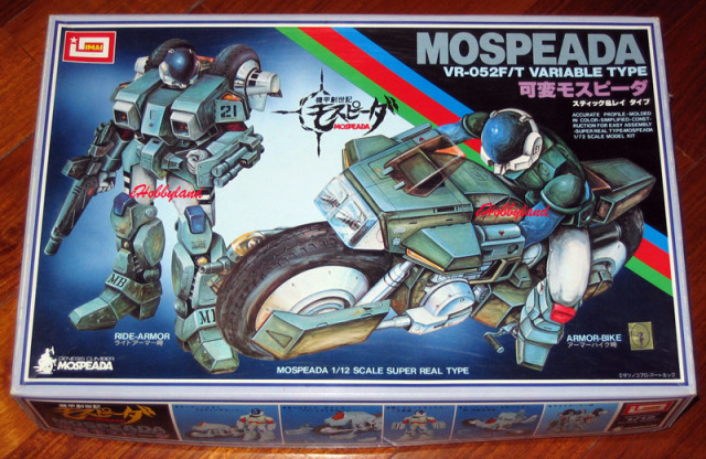 老模製作 ，1/12 機甲創世記 Mospeada