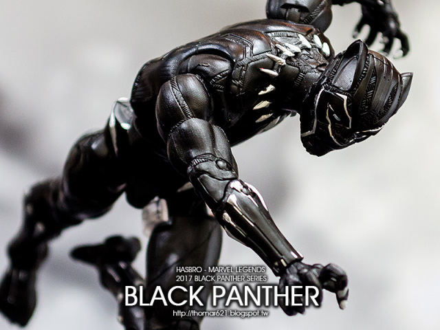 玩具心得：HASBRO MARVEL LEGENDS 2017 BLACK PANTHER SERIES BLACK PANTHER 黑豹 (2018電影版)