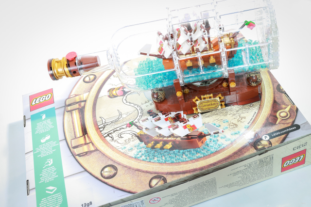 放諸四海皆美 LEGO 21313 瓶中船