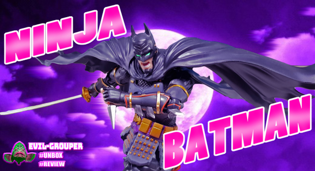 SHF 忍者 蝙蝠俠 NINJA BATMAN S.H.Figuarts  開箱