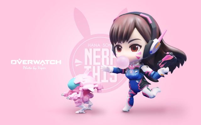 玩具攝影 | 黏土人D.Va 經典造型版