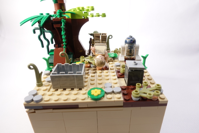 LEGO經典場景還原《luke原力覺醒》