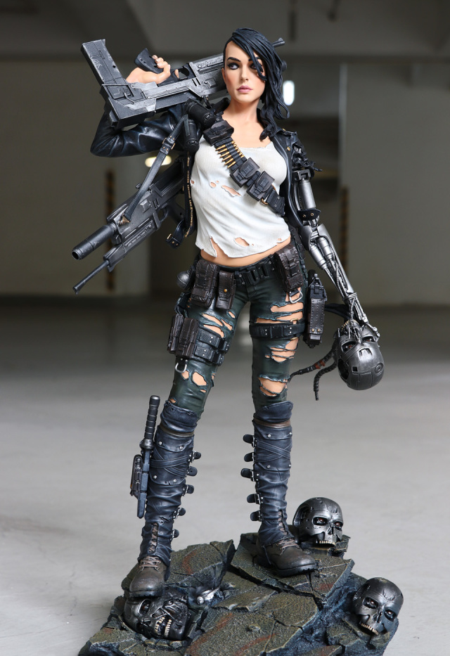 壓倒性的迫力！ Sideshow 1/4 Rebel Terminator