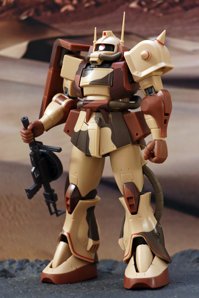 [D.M.S. 玩具報告] 沙漠之狐 - MS-06D Zaku Desert Type 沙漠型渣古