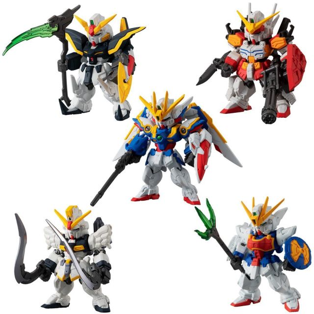 任務確認，開始破壞！ FW GUNDAM CONVERGE《新機動戰記W 無盡的華爾滋》流星作戰五機套組參上！（新機動戦記ガンダムW Endless Waltz オペレーション・メテオ 5体セット）