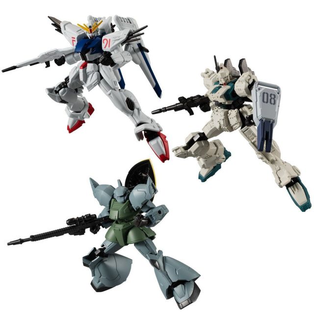 F91、Ez8 與傑爾古格颯爽登場！《機動戰士鋼彈》盒玩 G-FRAME 第8彈（機動戦士ガンダム Gフレーム08）