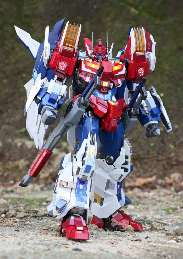 [D.M.S. 玩具報告] 根本就是高達... 鉄機巧 - 變形金剛史達 Transformer STAR SABER