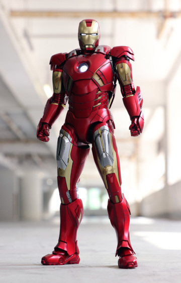 [D.M.S. 玩具報告] 現時 Hot Toys Iron Man 最頂峰之作 - MMS500D27 Iron Man MK VII (Die Cast)