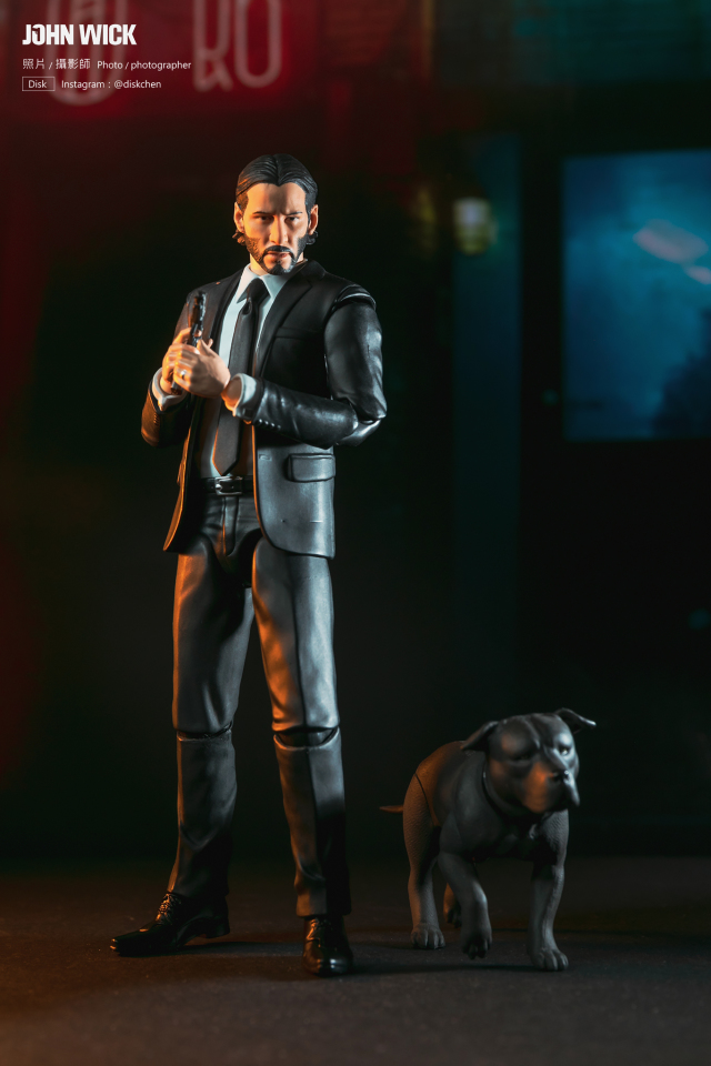 【攝影創作】Mafex 捍衛任務 John Wick + 第三方頭雕