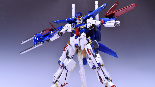 【作品分享】MG 1/100 ZZ Gundam Ver.ka+強化套件 製作全紀錄