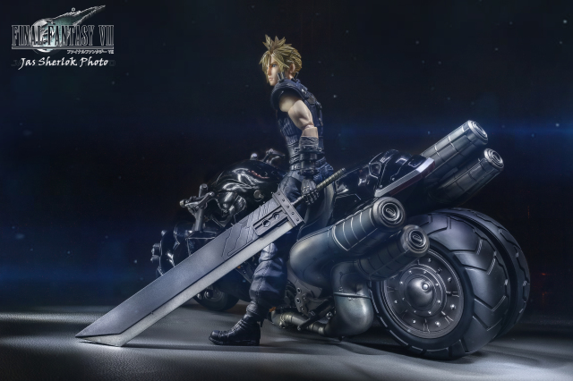 [玩具攝影]重回那個約定之地，找回童年的回憶，展開一場全新的冒險![PLAY ART改-FF7重製版-克勞德+哈迪戴德那]
