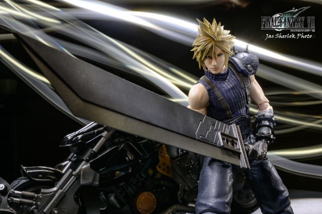 [玩具攝影]重回那個約定之地，找回童年的回憶，展開一場全新的冒險![PLAY ART改-FF7重製版-克勞德+哈迪戴德那]